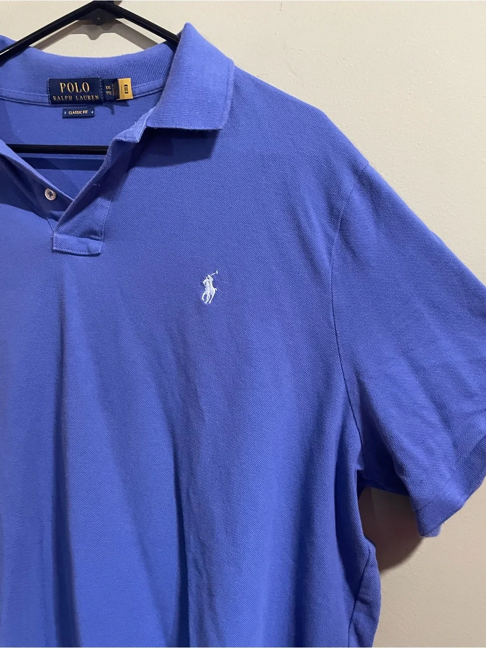Polo by Ralph Lauren Men's Classic Fit Royal Blue Polo